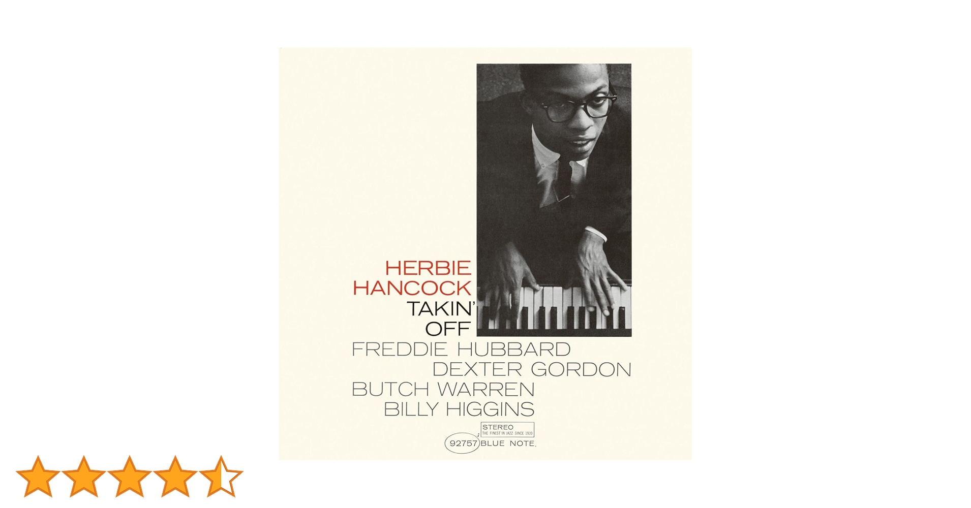 【見本/非売品】Herbie Hancock Takin' Off 見本盤 Herbie Hancock - Takin' Off - Blue Note Vinyl Record Reissue